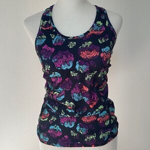 Ivivva lululemon athletic tank top.  Size girls 14.  Bold colors.  Like new.
